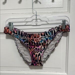 Vibrant Animal Print Bikini Bottoms